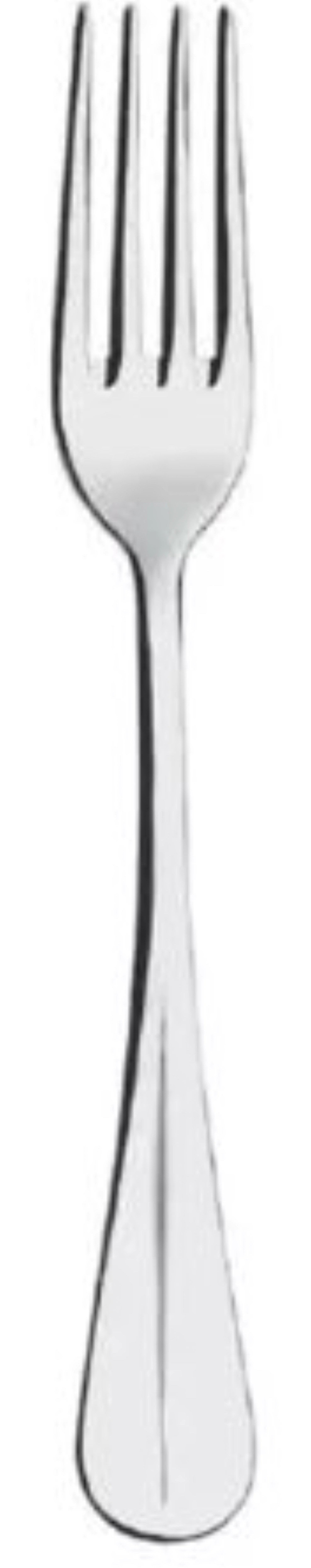 Fourchette de table Baguette argentée