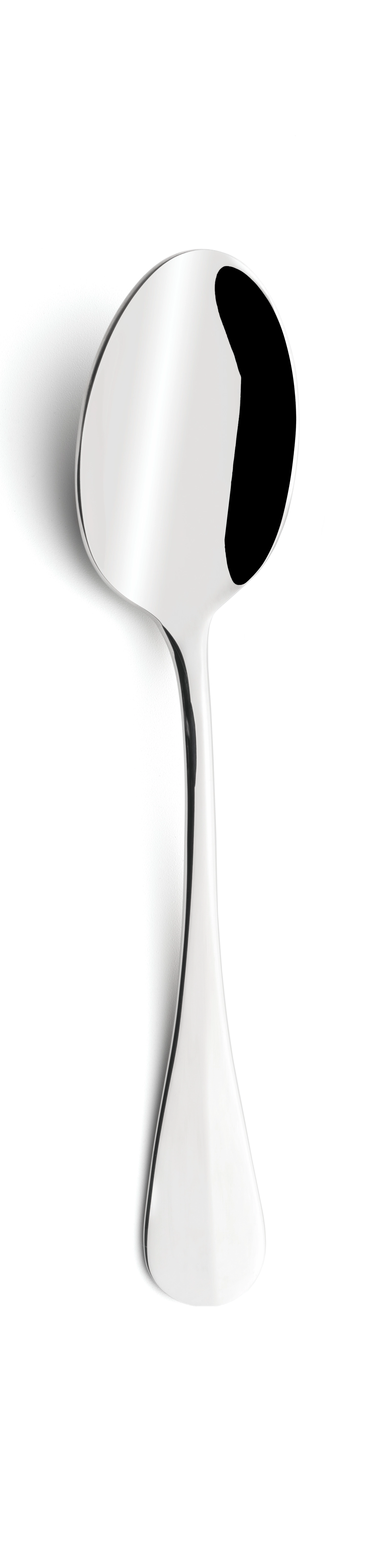 Baguette cuillère à dessert acier inoxydable brillant