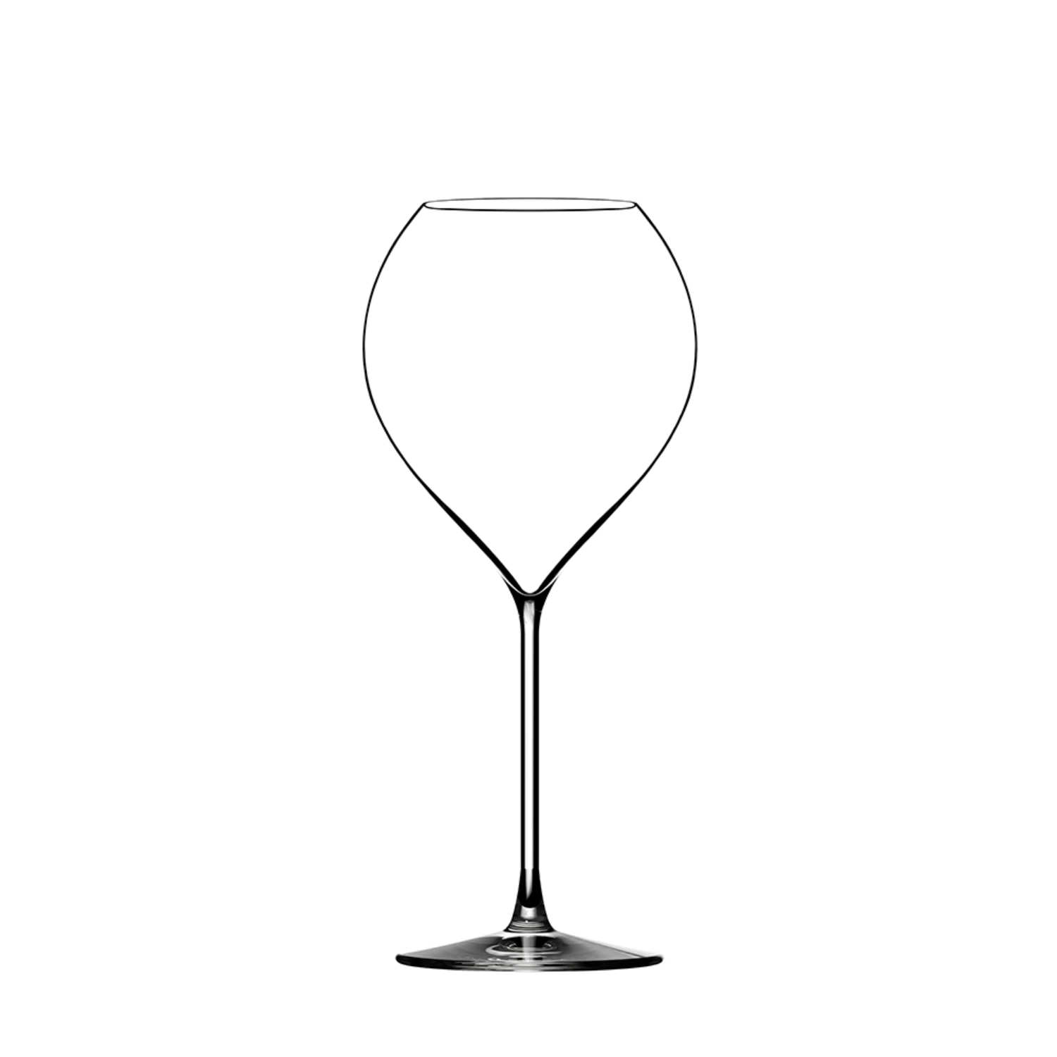 Lot de 6 verres à vin P. Jamesse Synergie