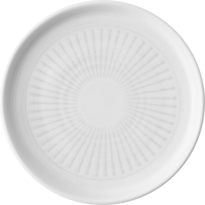 Era Grey Walled Teller flach