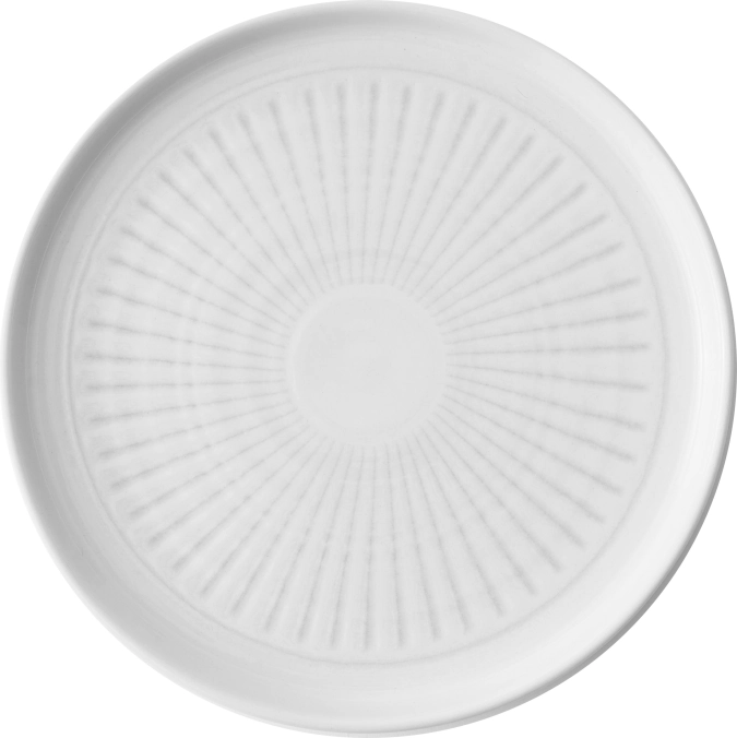 Era Grey Walled Teller flach