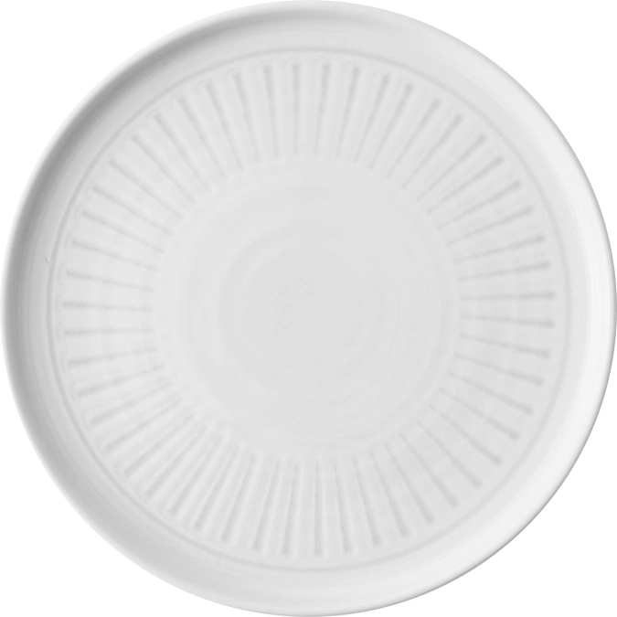 Era Grey Walled Teller flach