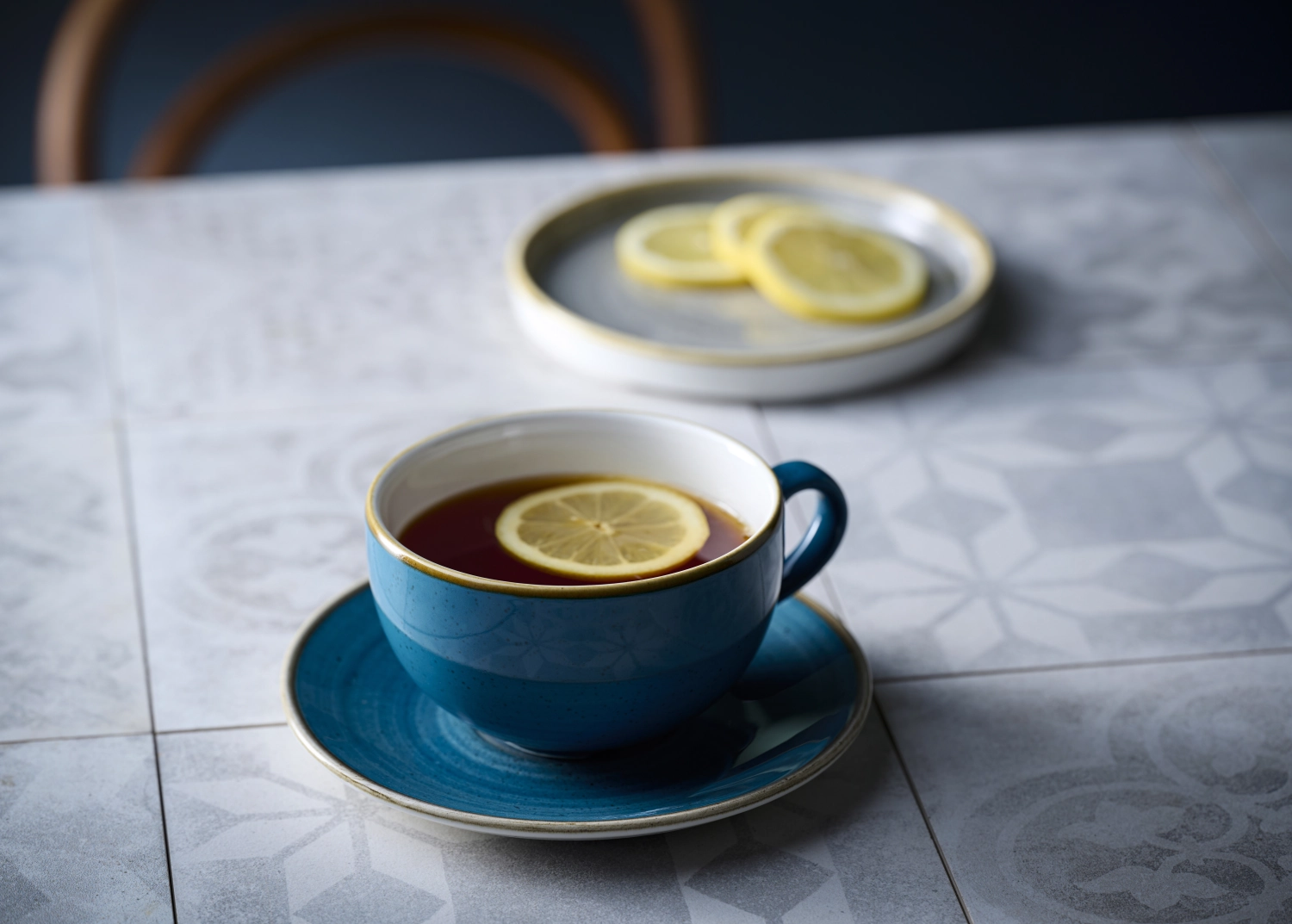 Stonecast Java Blue Tasse