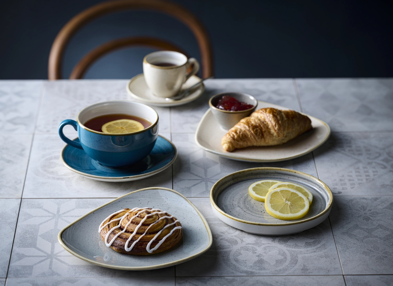 Stonecast Java Blue Tasse