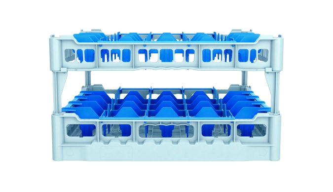 Korbsystem 500x500 Gläserkorb PH 5x5/245 mm