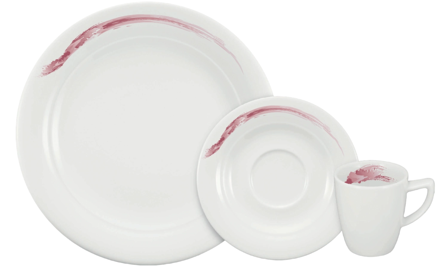 Form 98 Teller tief Fahne