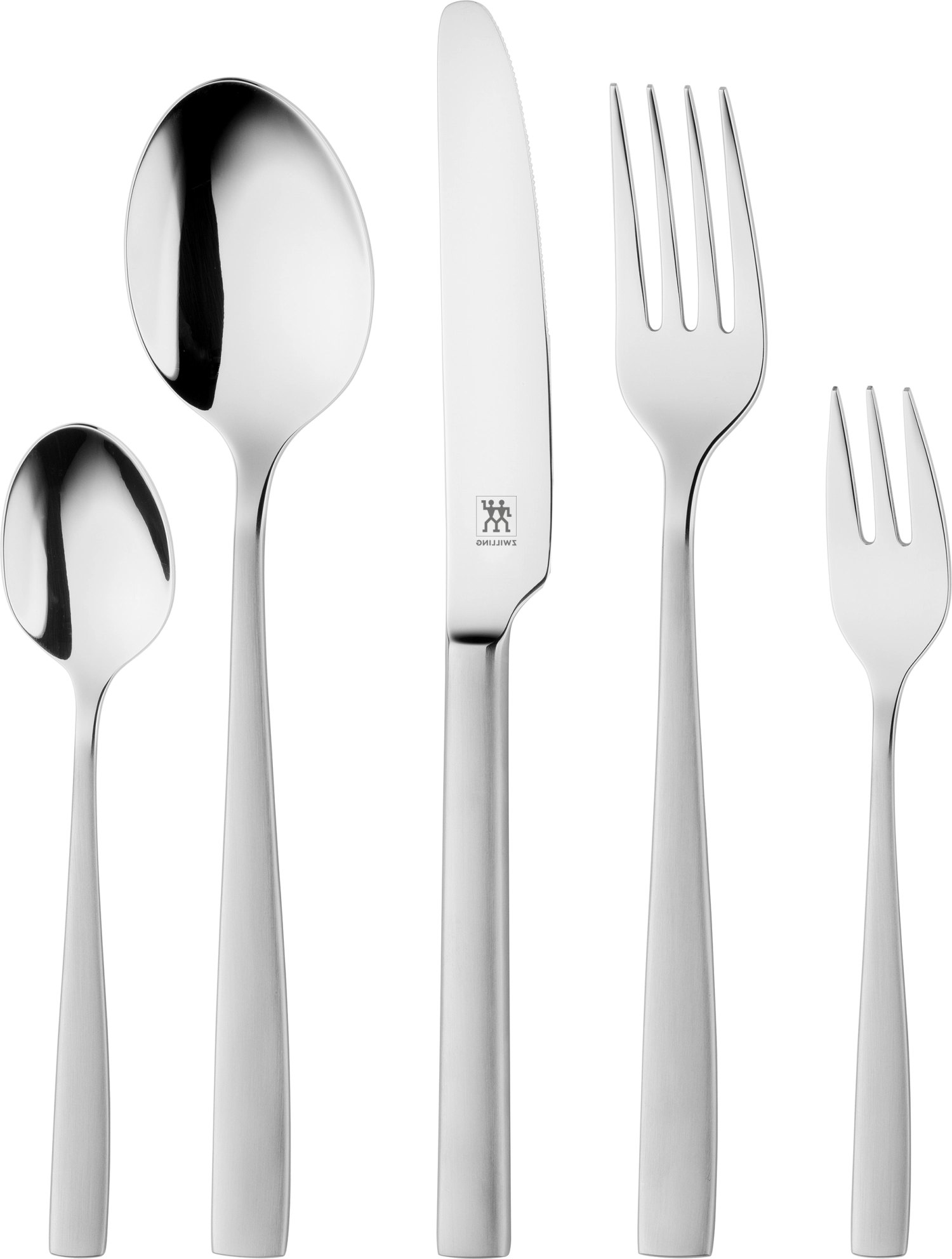 30 pcs. couverts Roseland mat/poli