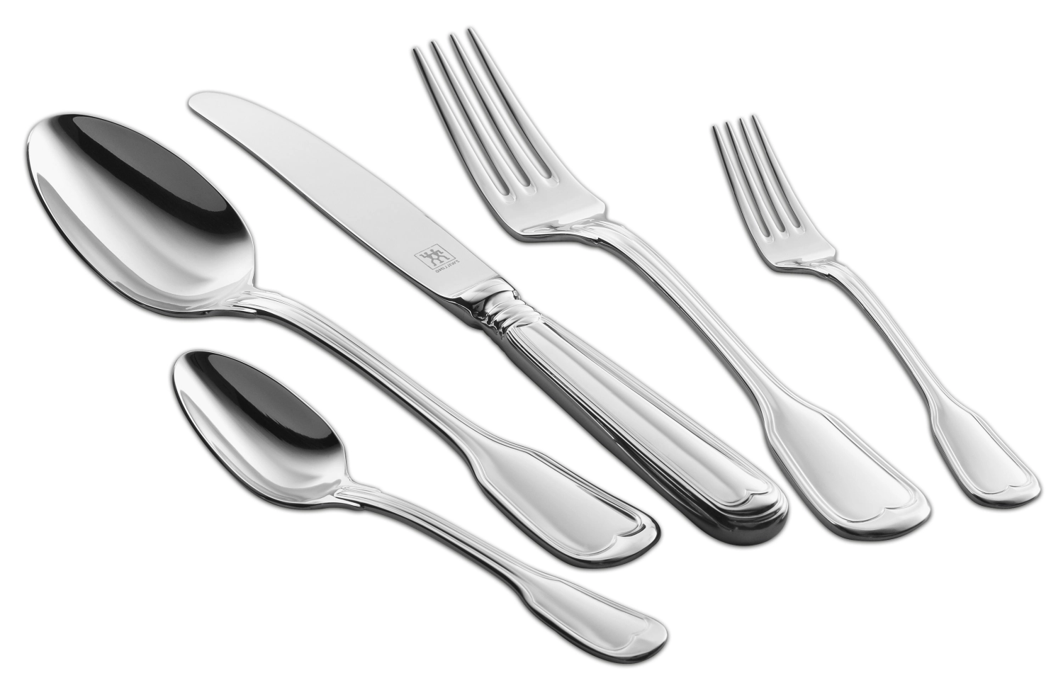 68 pcs. Klassich Faden Couverts de table polis