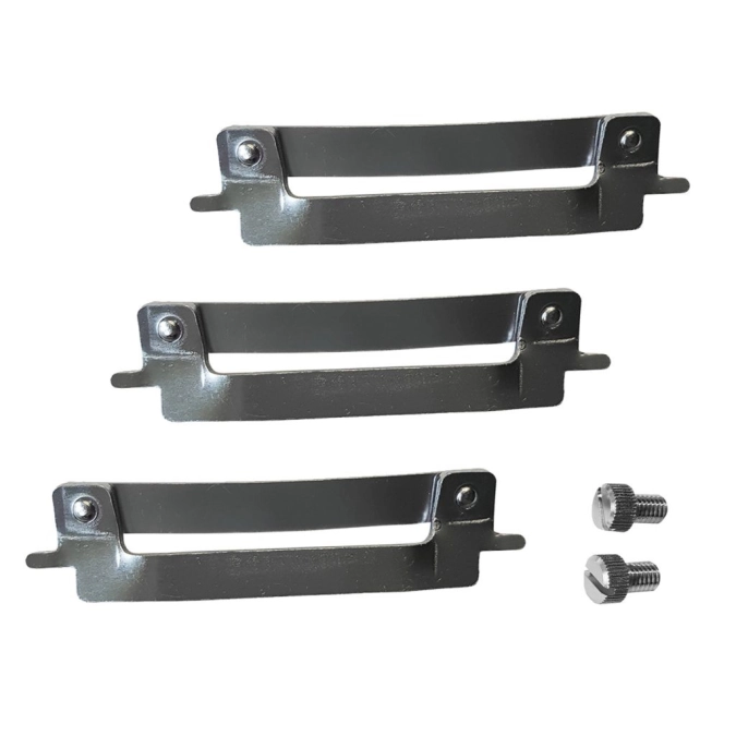 Set of 3 replacement blades with 2 screws
