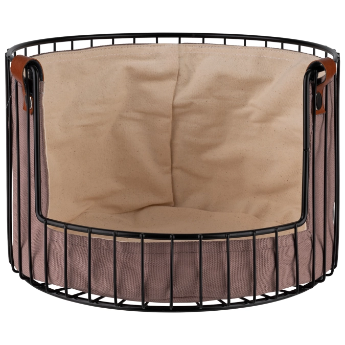 Brot- und Obstkorb mit Tasche