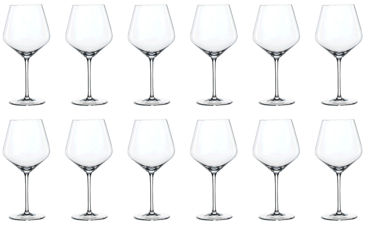 12er Set Style Bordeauxkelch