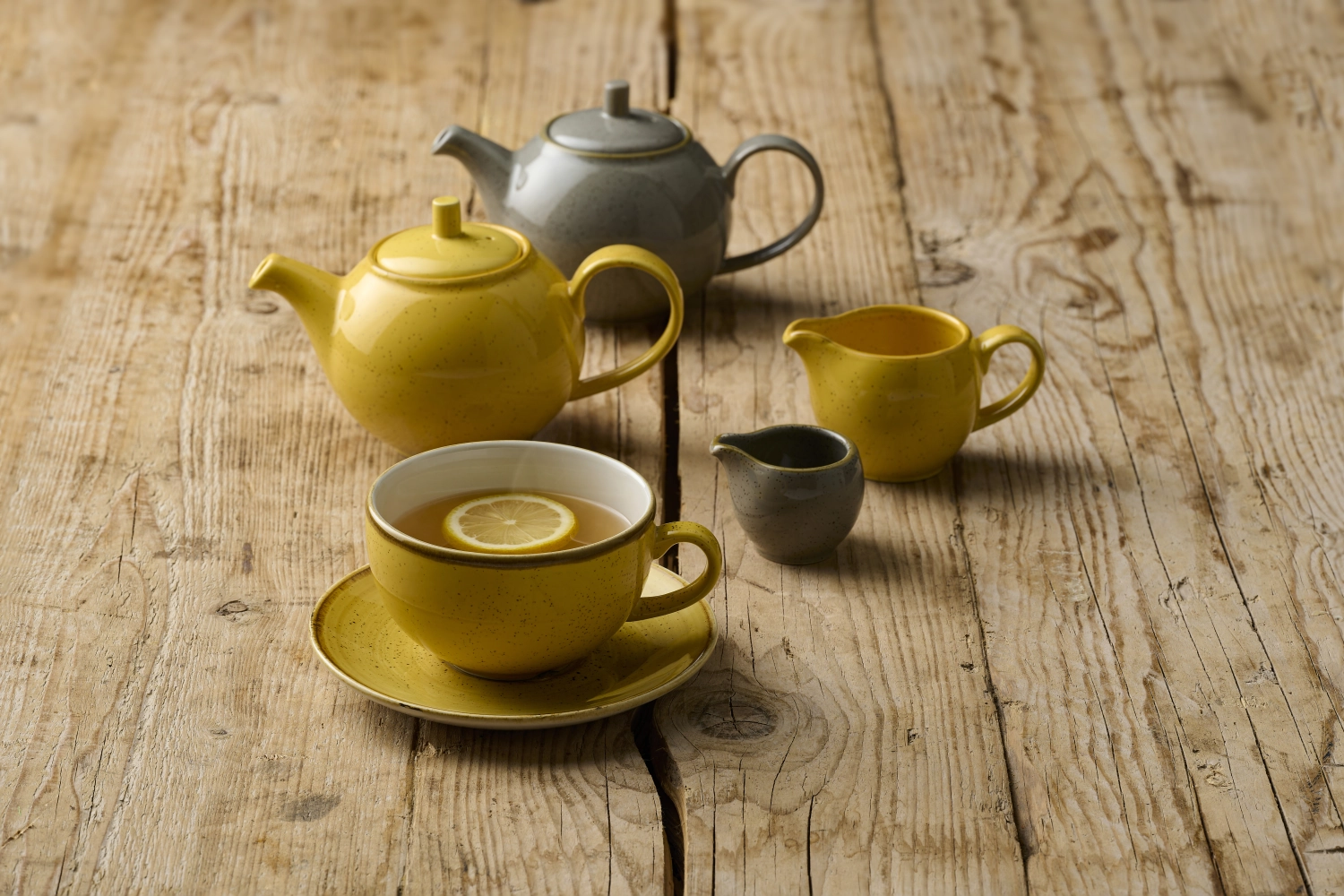 Stonecast Mustard Espresso Untertasse