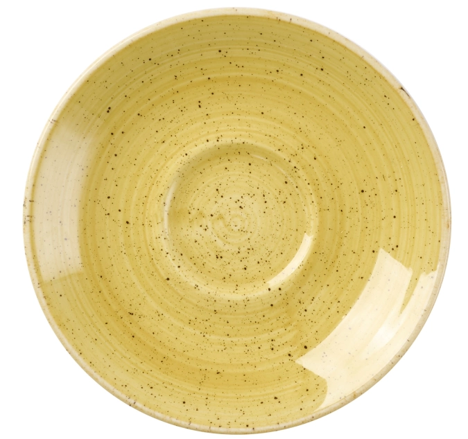 Stonecast Mustard Espresso Untertasse