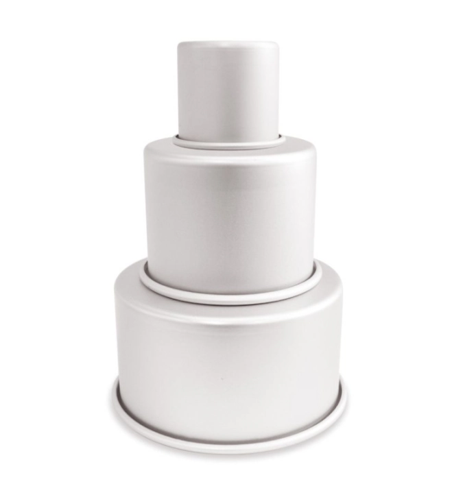 5 moules en silicone pour layer cake