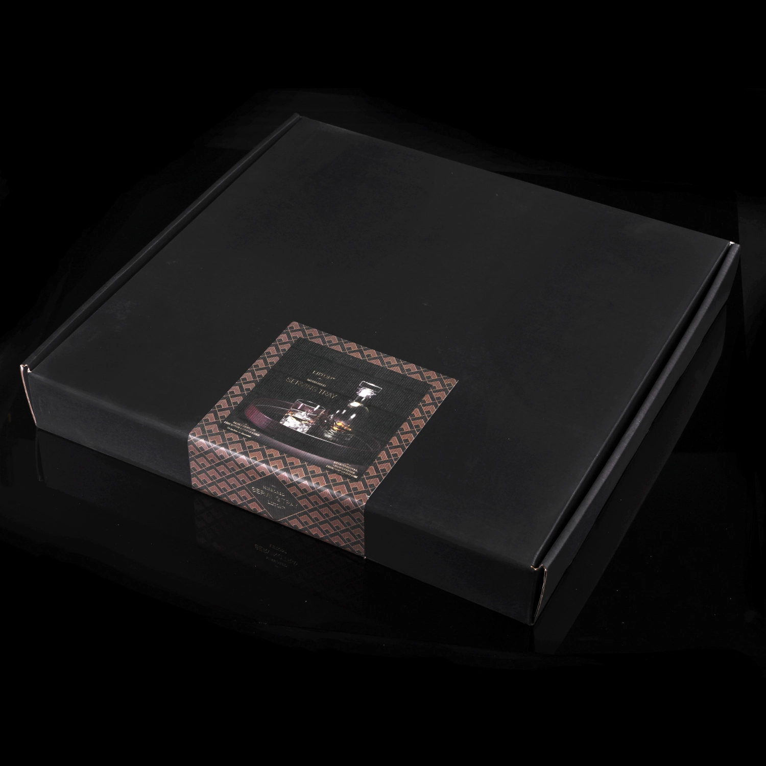 Mirrored Serviertablett spiegelnd