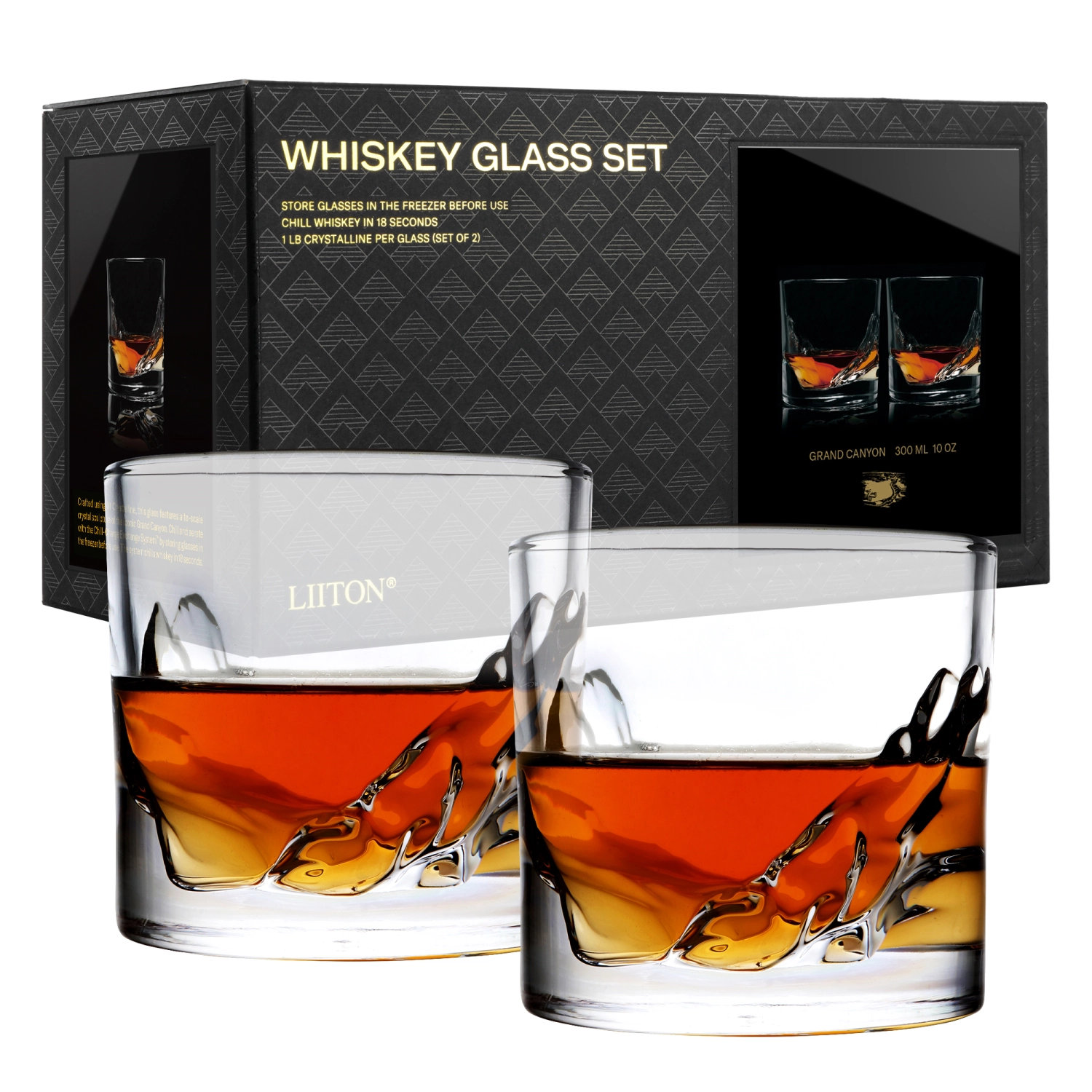 2er Set Grand Canyon Whisky Glas