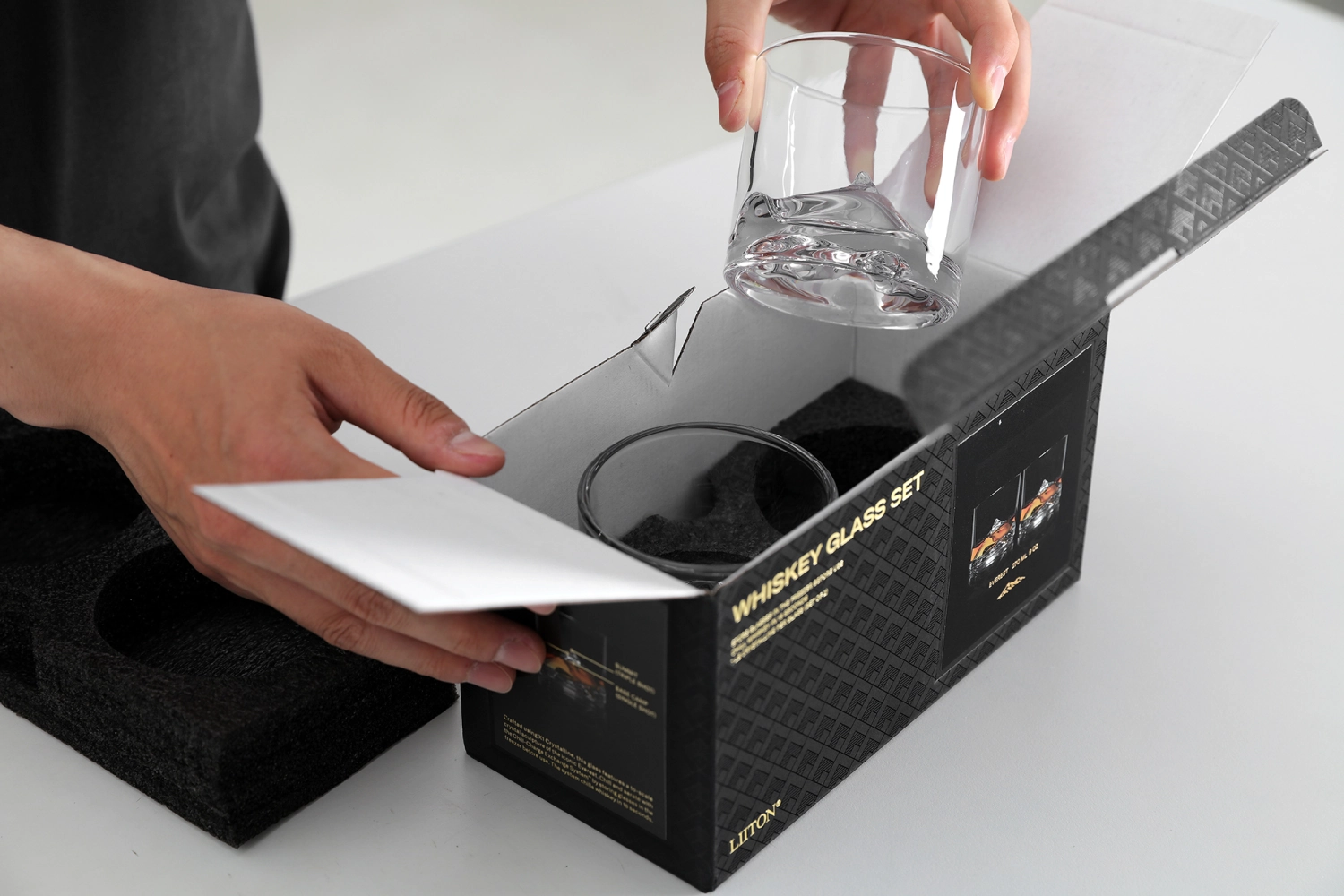 2er Set Everest Whisky Glas