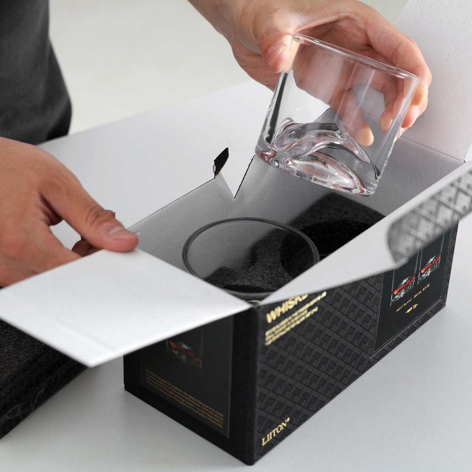 2er Set Mont Blanc Whisky Glas