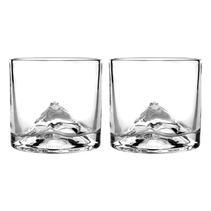 2er Set Fuji Whisky Glas