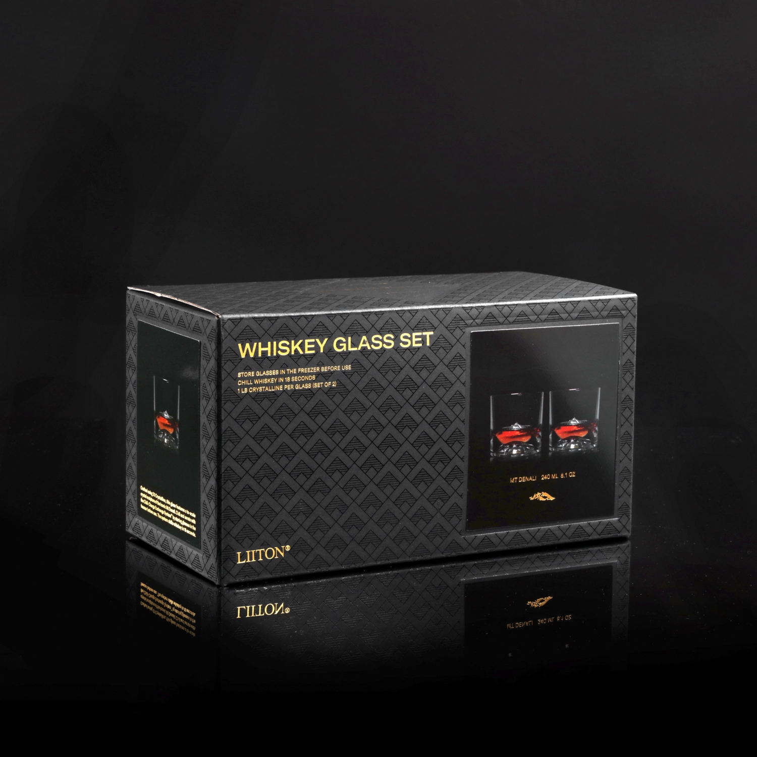2er Set Denali Whisky Glas