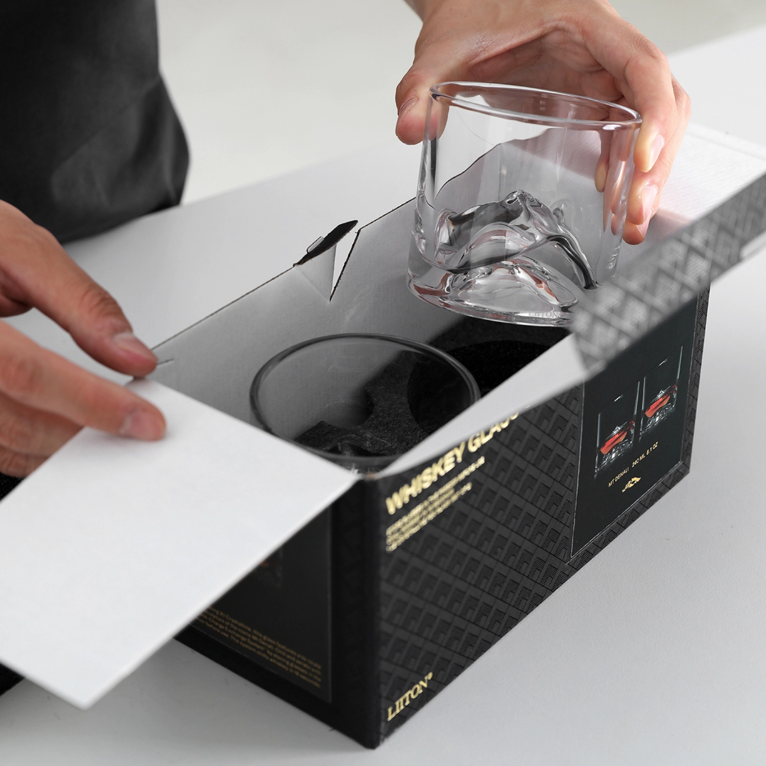 2er Set Denali Whisky Glas