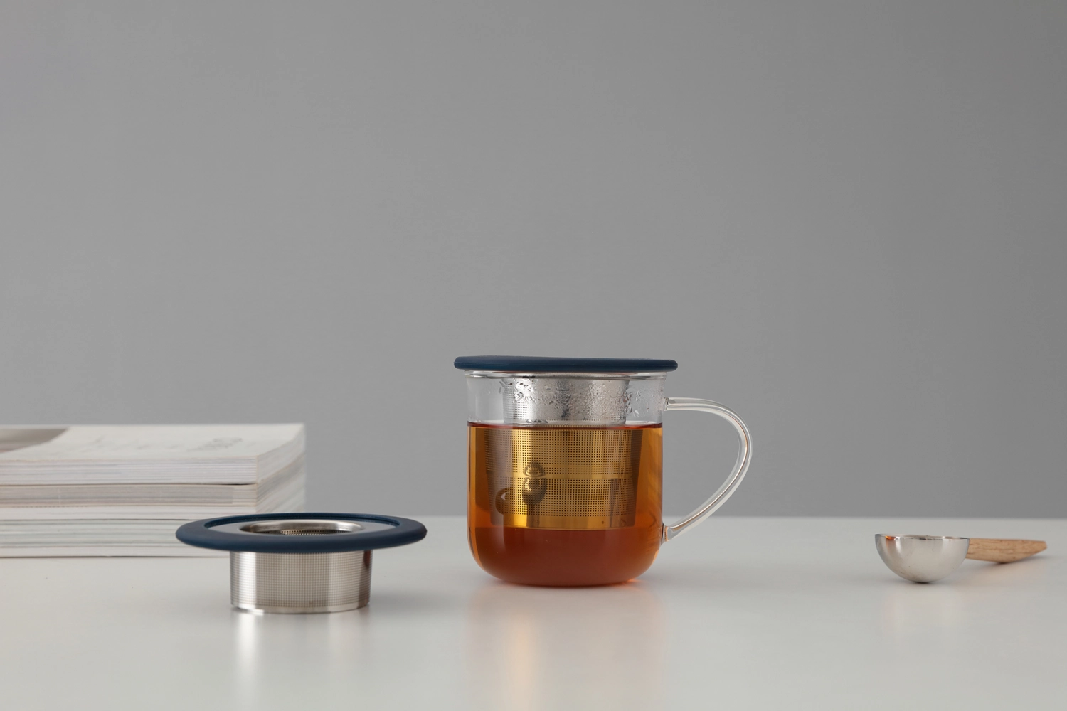 Infusion passoire à thé pliable