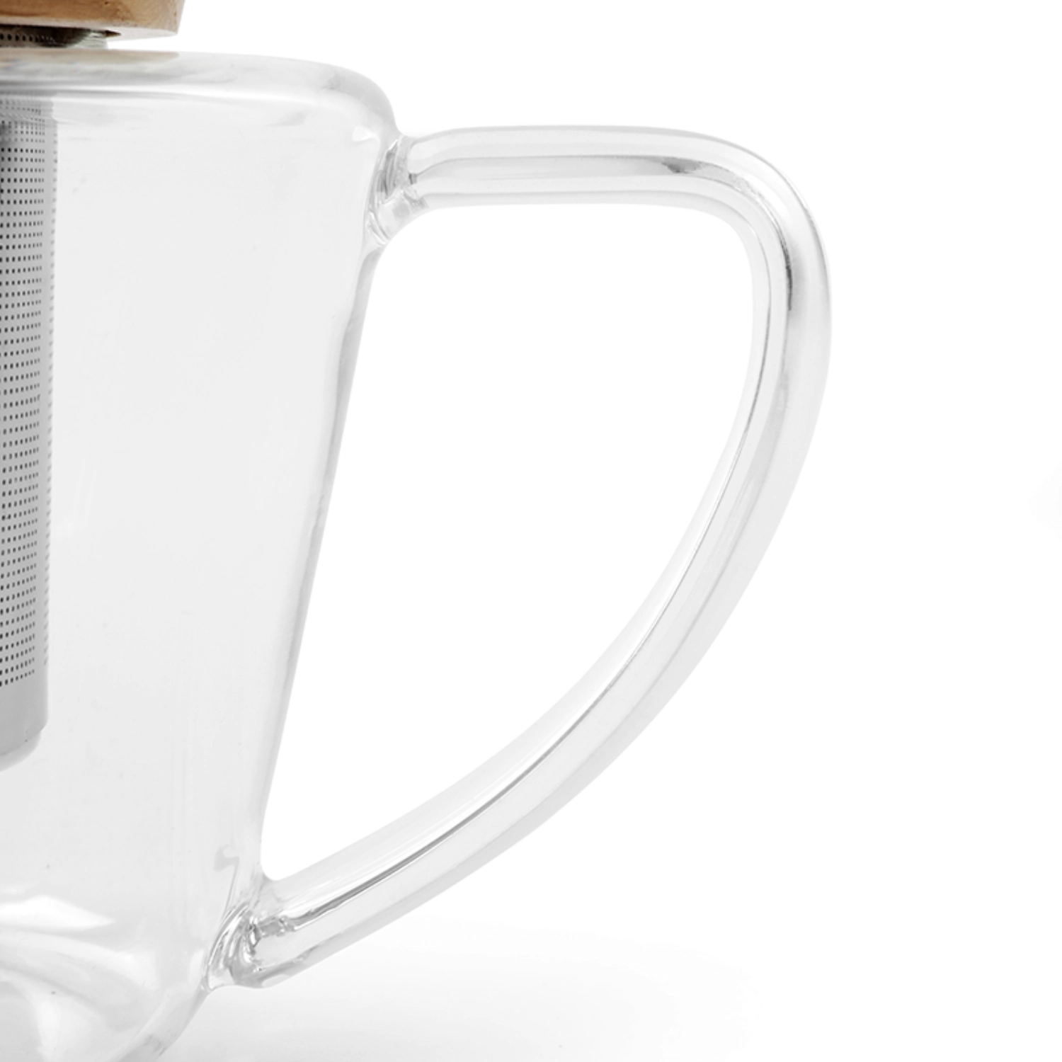 Infusion Teekrug mit Holzdeckel