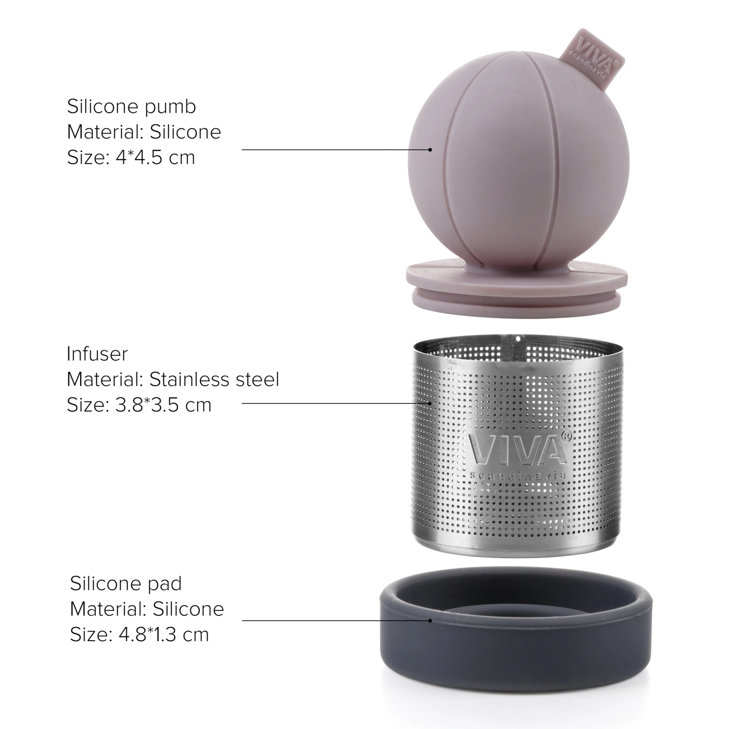 Infusion Tamis à thé flottant