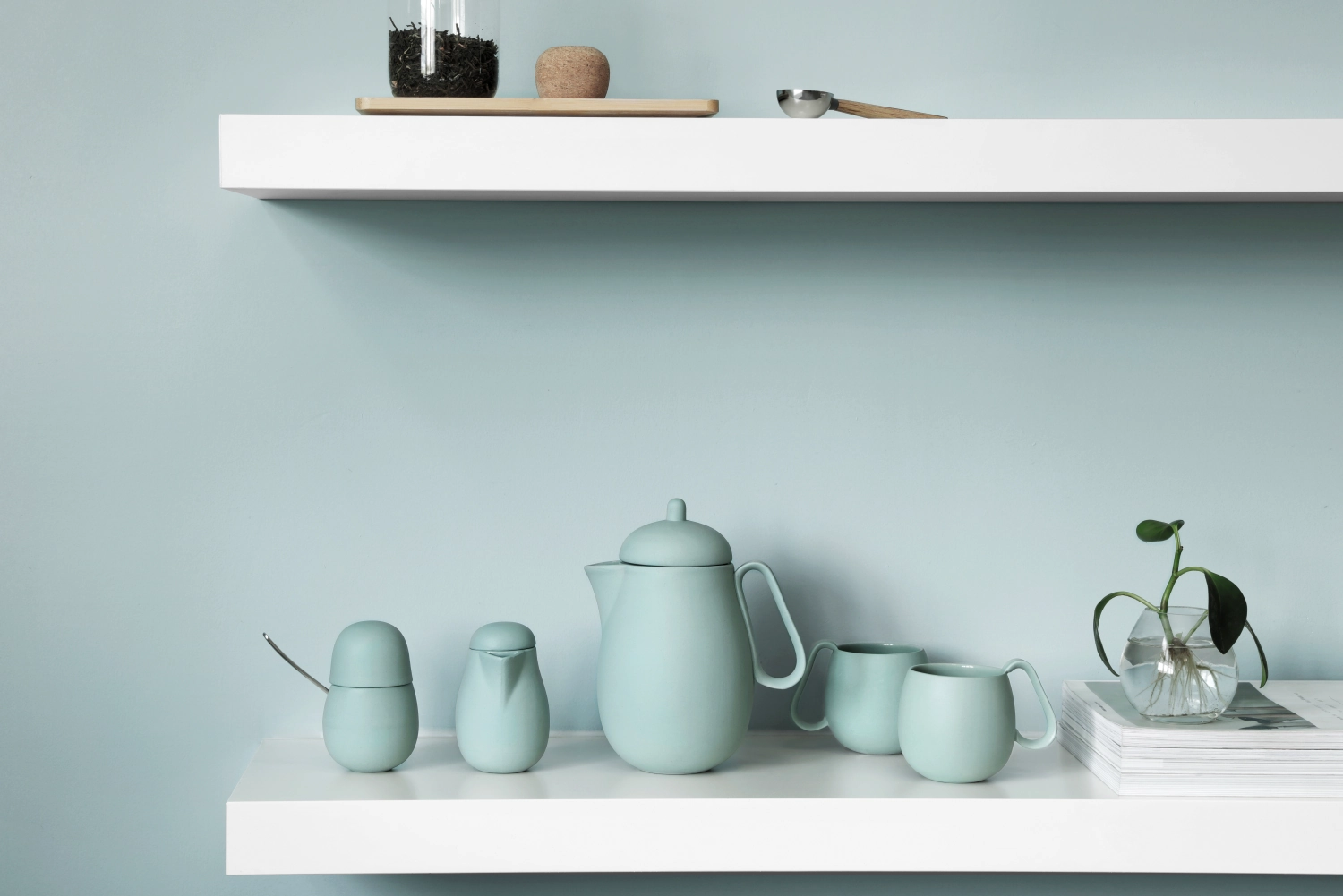 Lot de 2 tasses à lait et à sucre Nina