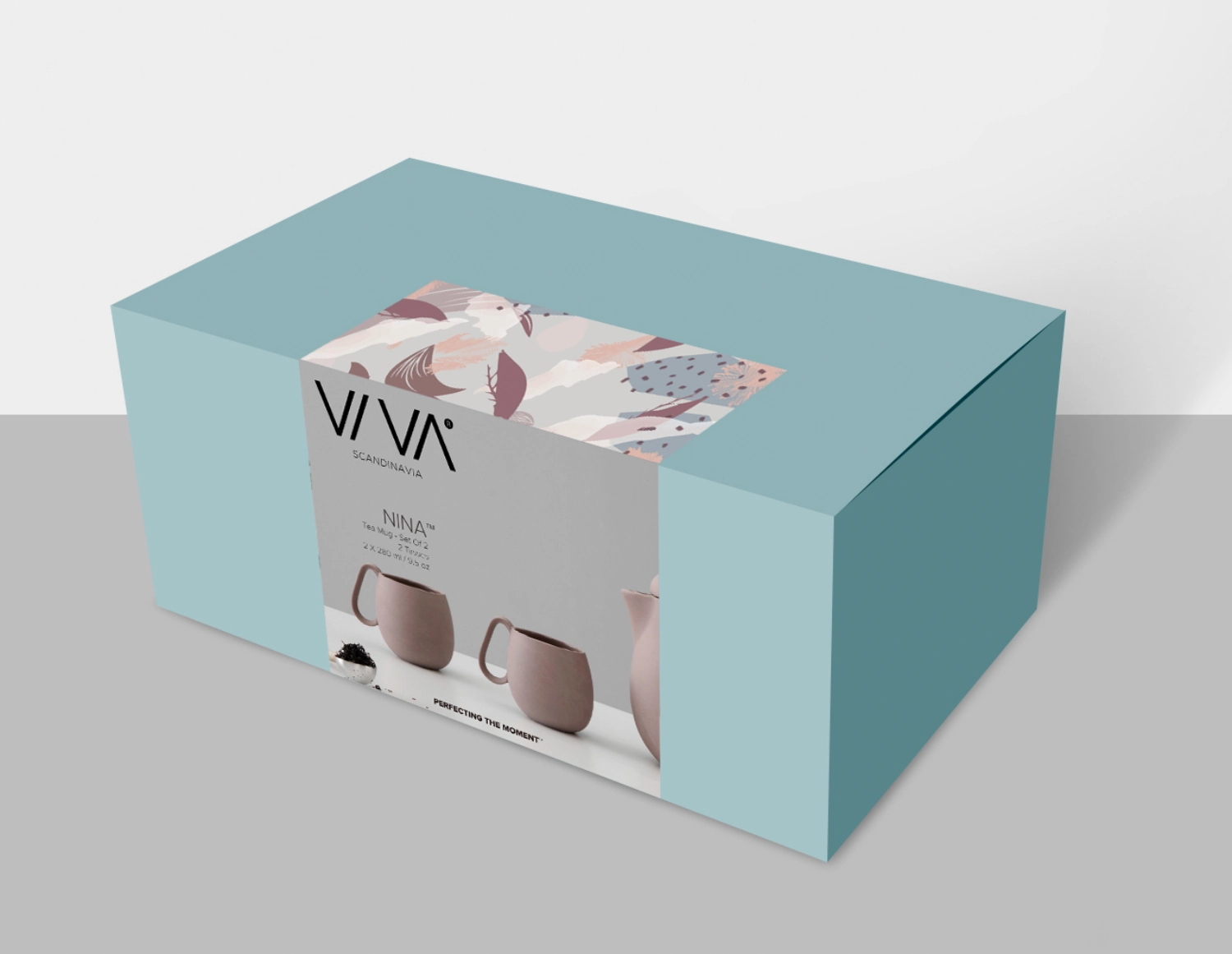 Lot de 2 tasses à thé Nina