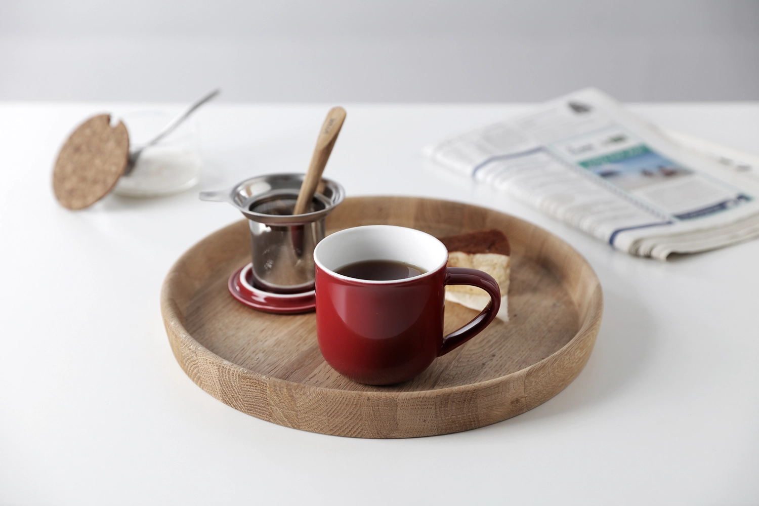 2er Set Minima Eva Tasse mit Sieb