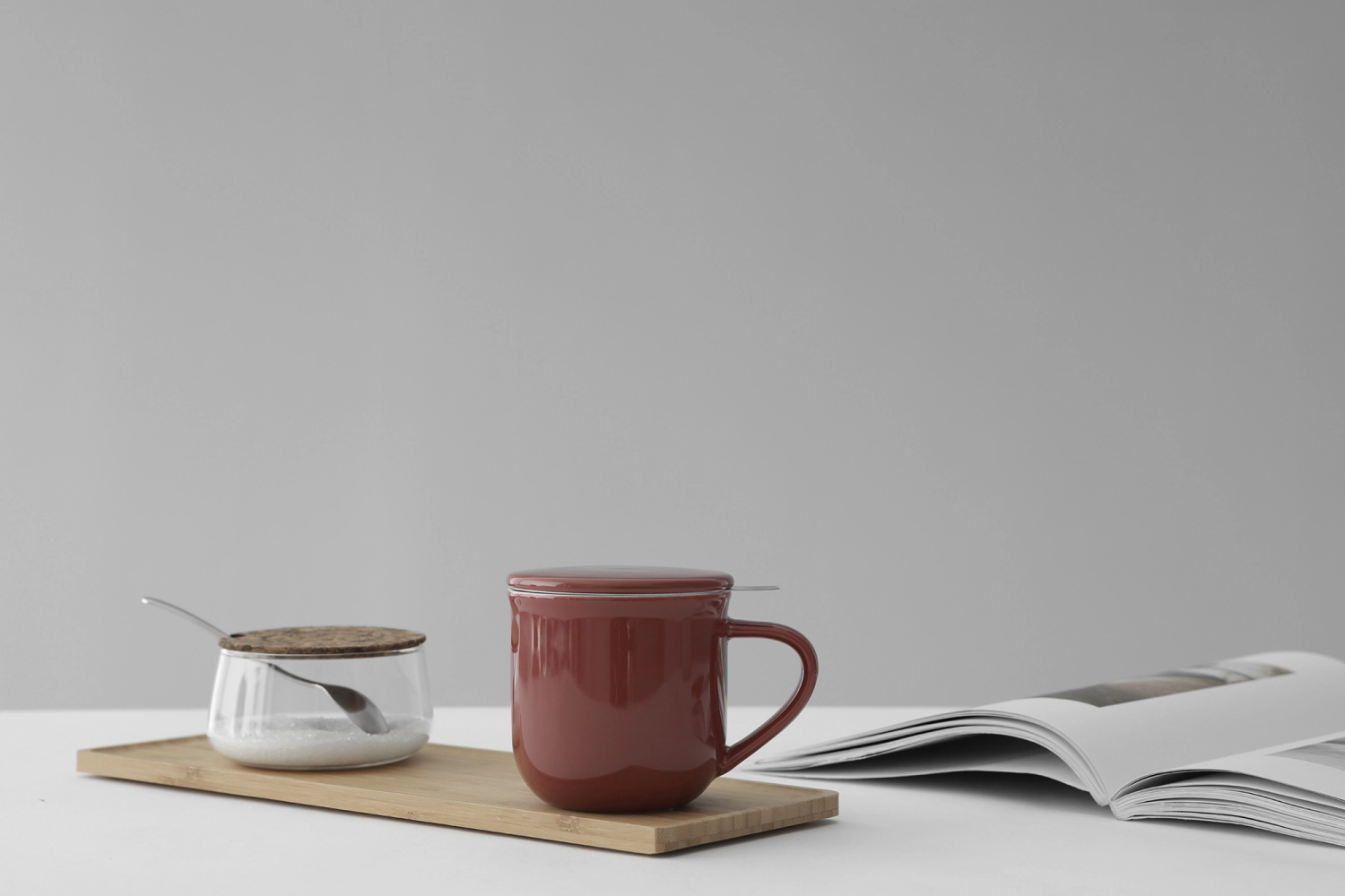 2er Set Minima Eva Tasse mit Sieb