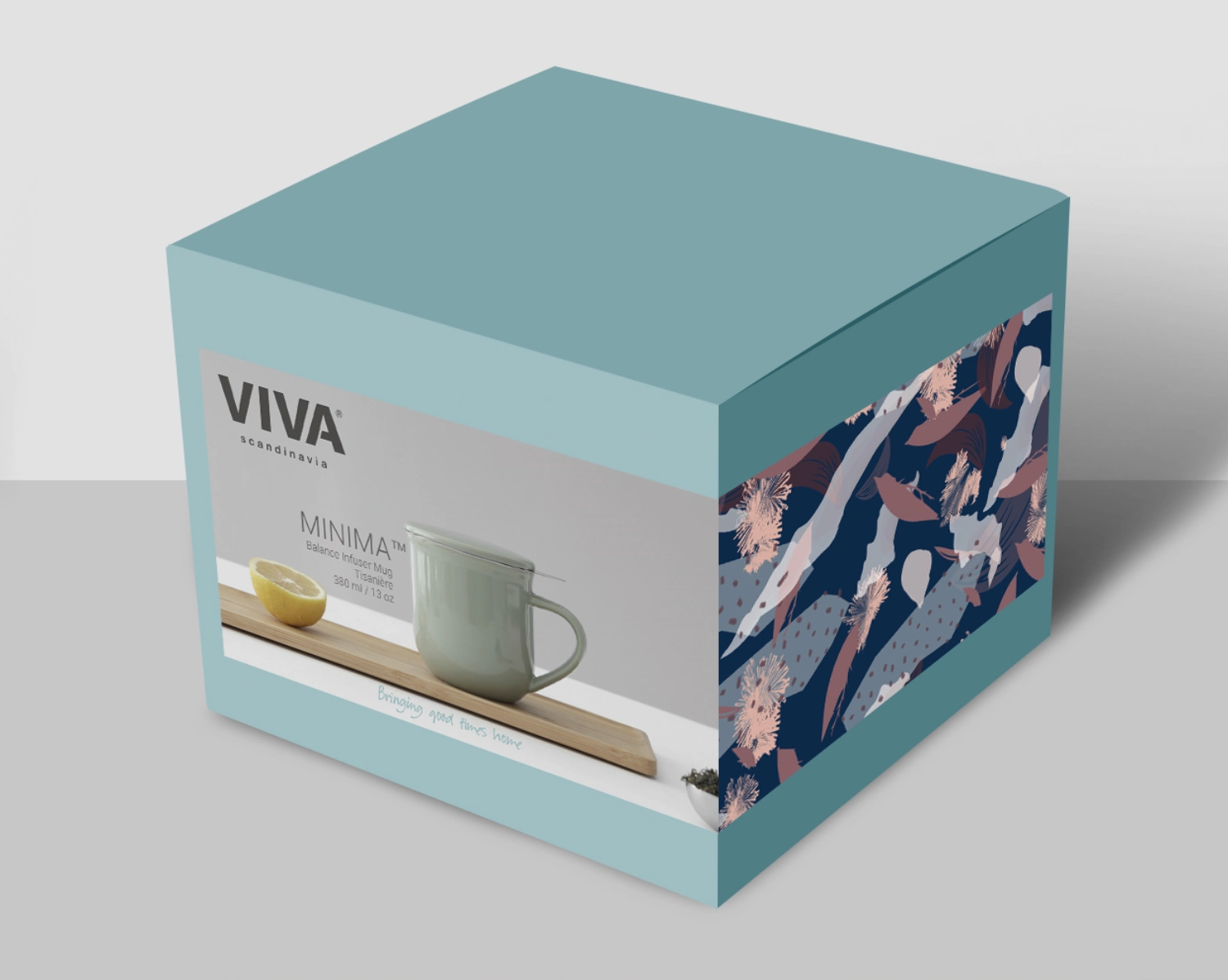 2er Set Minima Eva Tasse mit Sieb