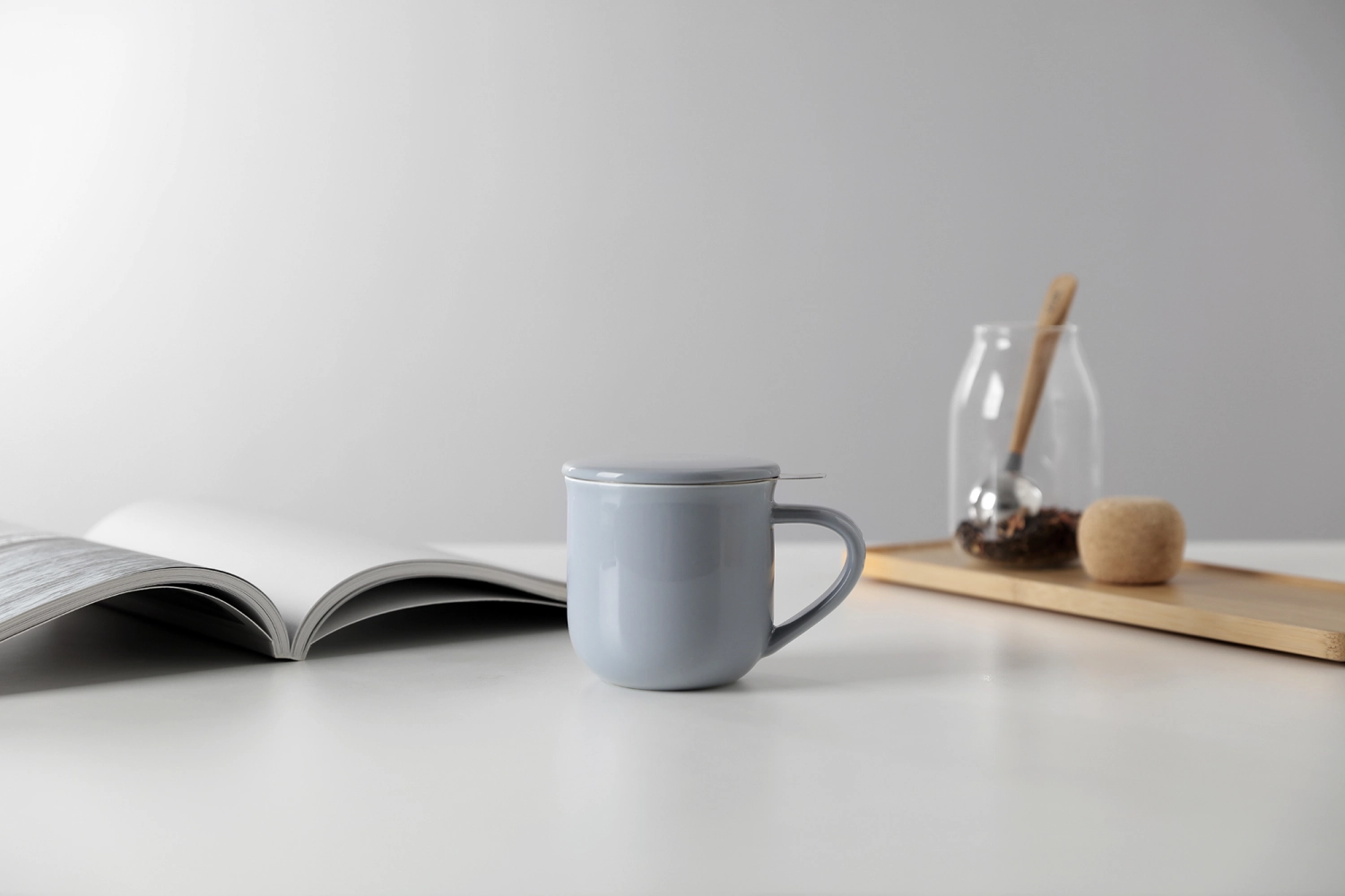 2er Set Minima Eva Tasse mit Sieb