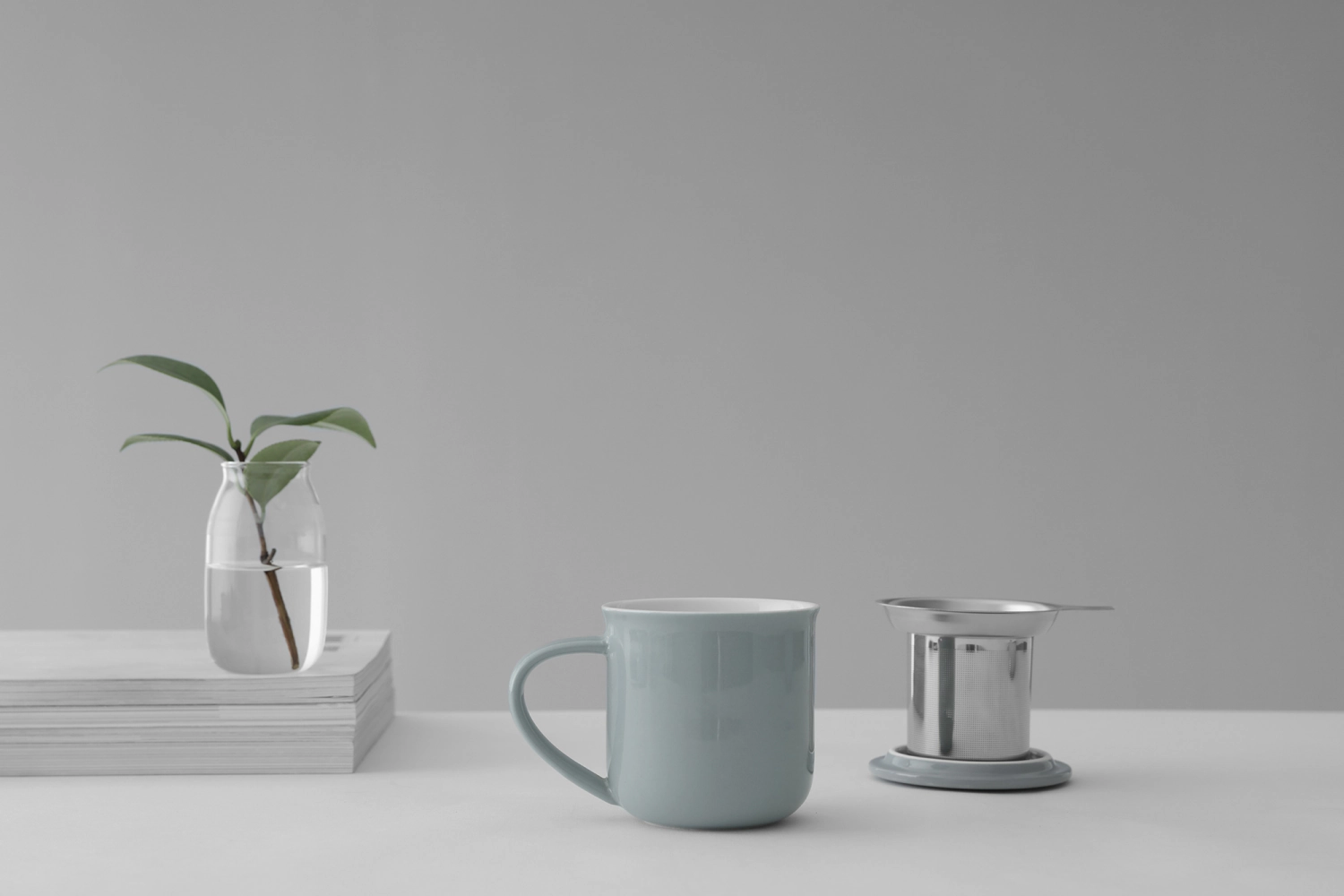 2er Set Minima Eva Tasse mit Sieb