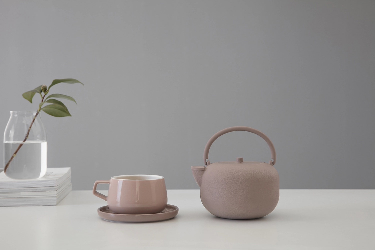 Saga Teekrug aus Gusseisen