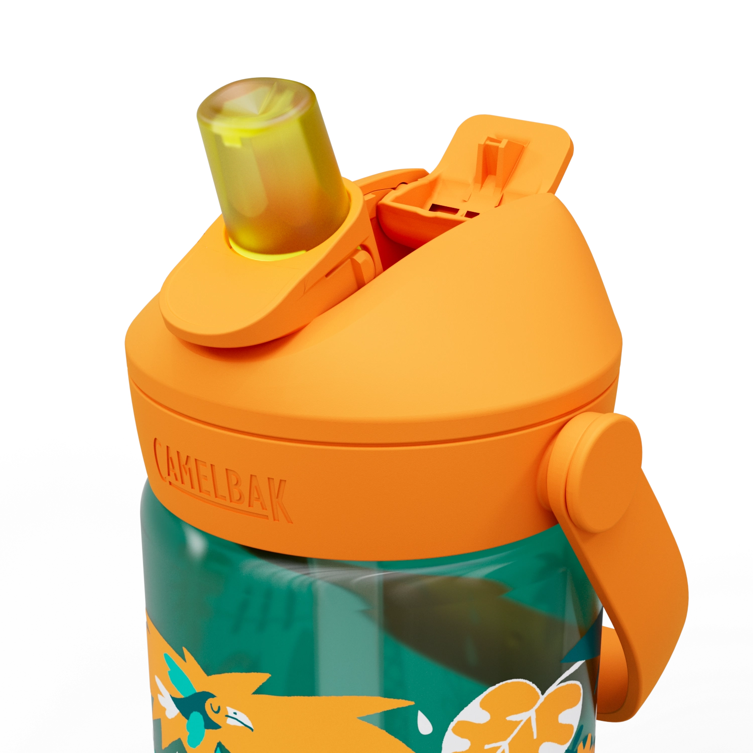 Thrive Flip Straw Kids jungle animals