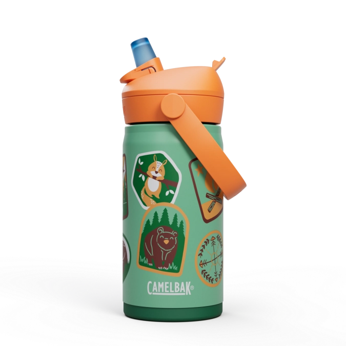 Thrive Flip Straw Kids VSS camp badges