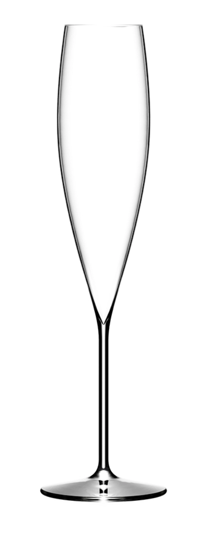 Signature F. Thireau Reims Champagnerglas