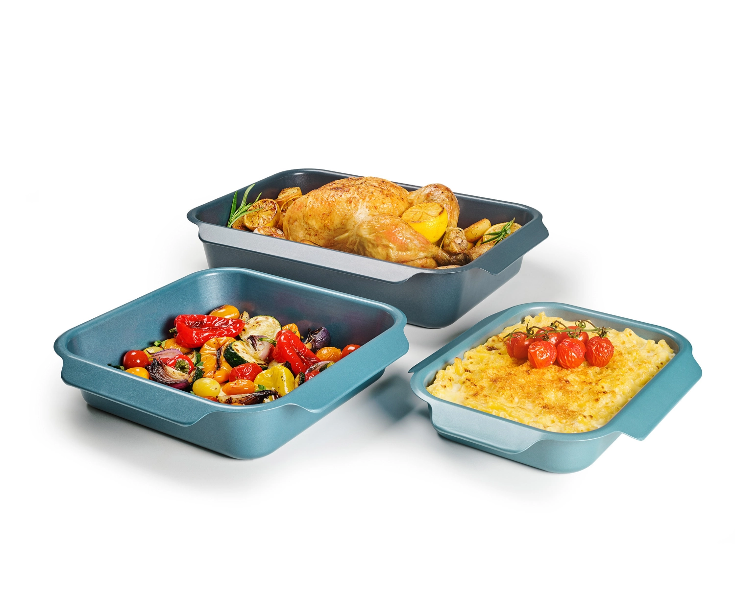 Set de 3 moules à pâtisserie Nest Oven antiadhésifs