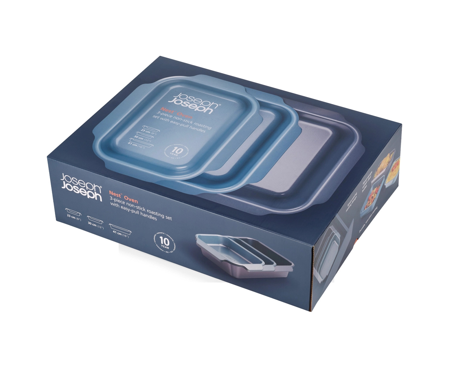 Set de 3 moules à pâtisserie Nest Oven antiadhésifs
