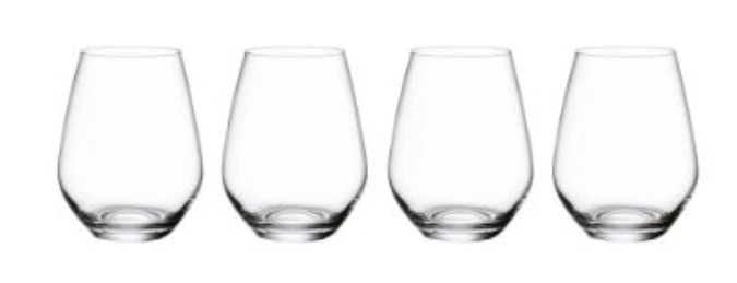 Lot de 4 verres à eau Ovid