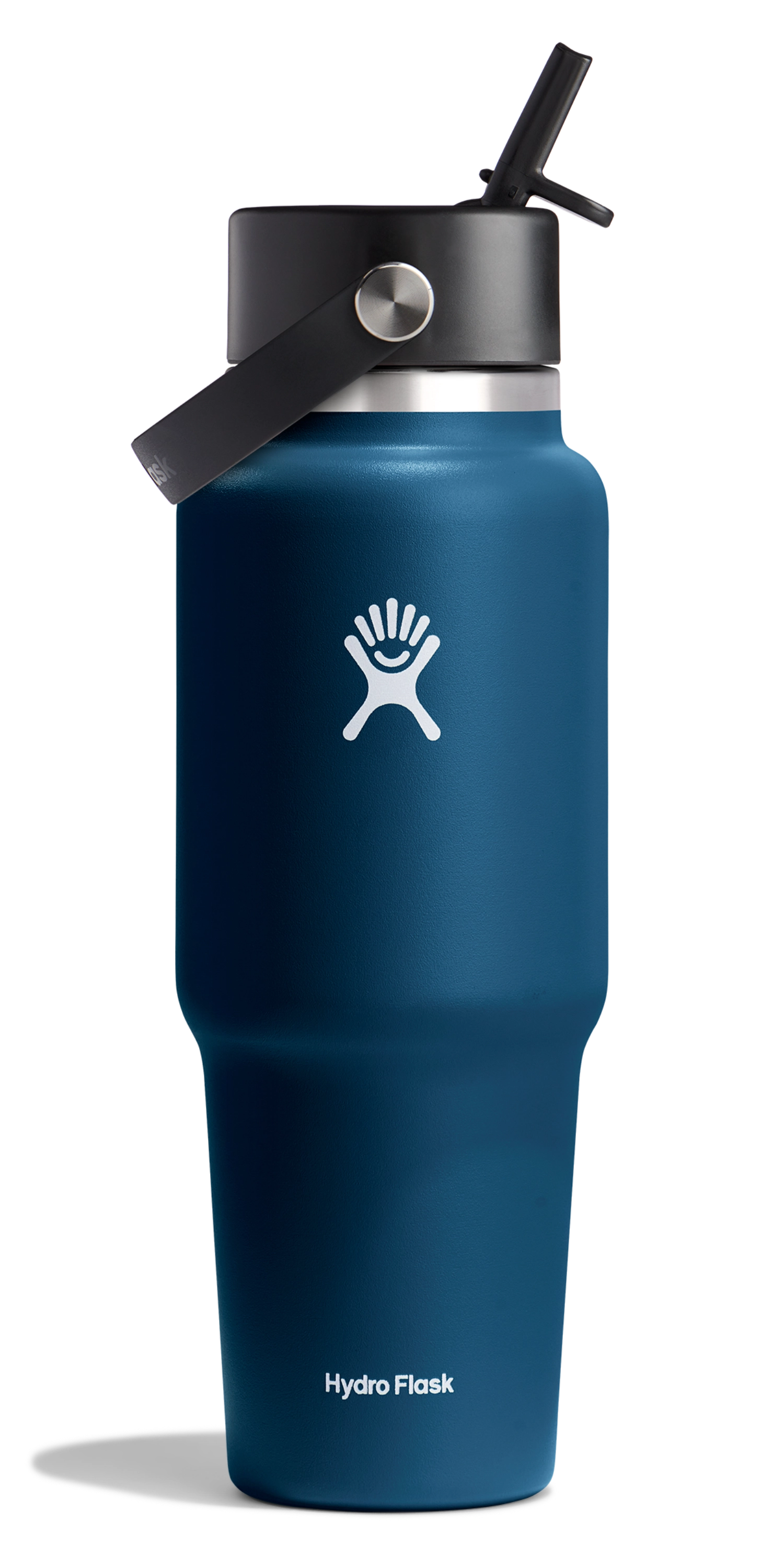 Gourde Wide Flex Couvercle avec paille