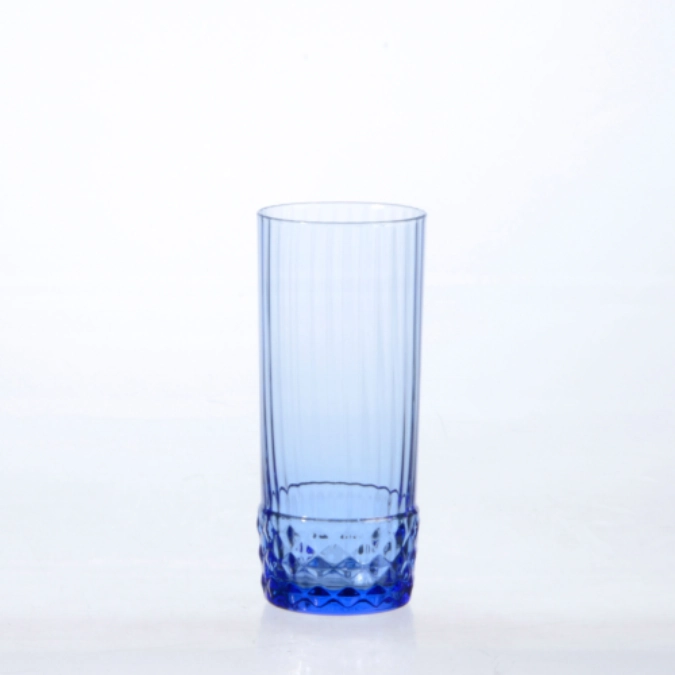 6er Set America Longdrinkbecher  20s blau 40cl