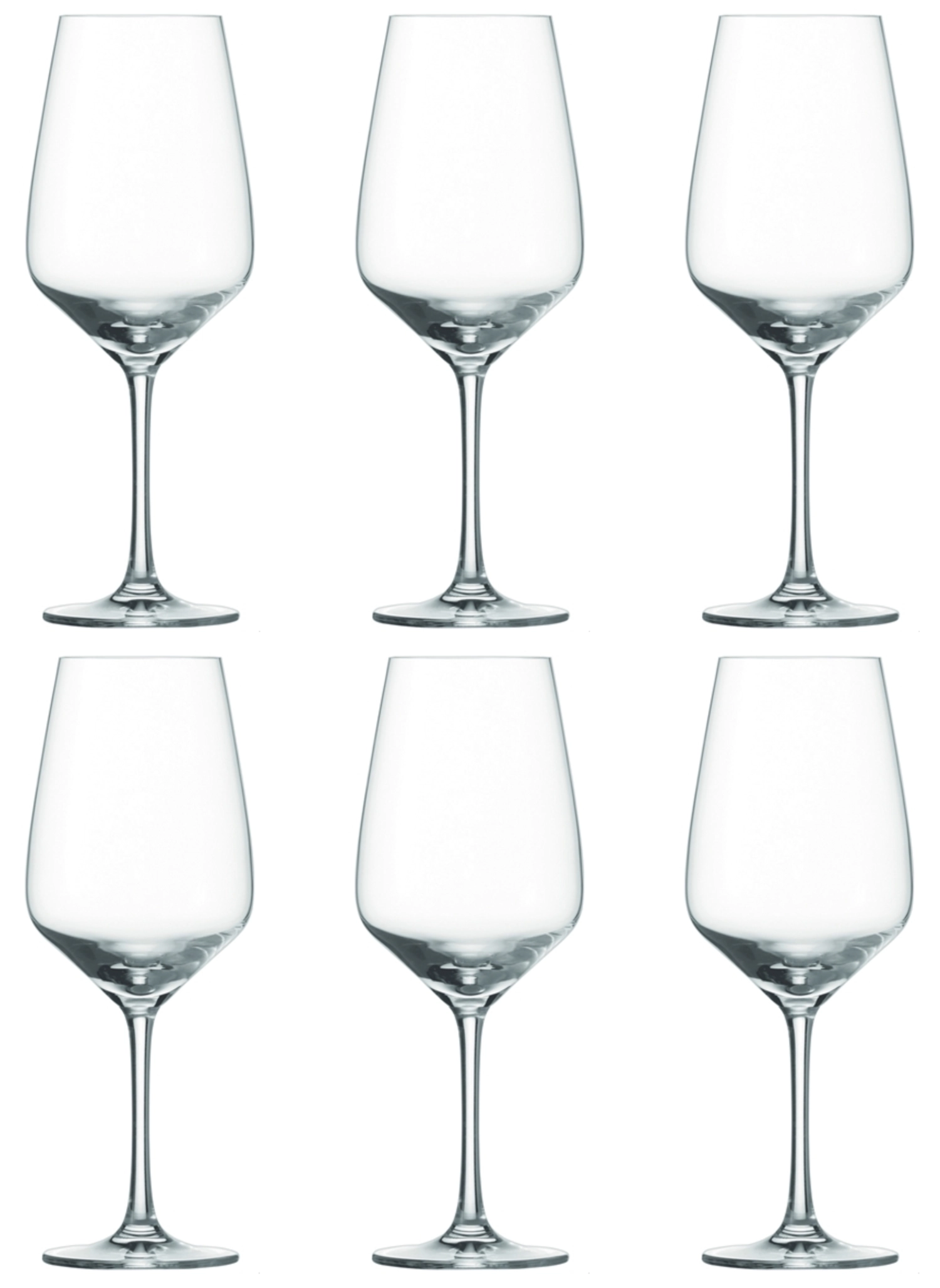 6er Set Taste 1 Rotweinkelch