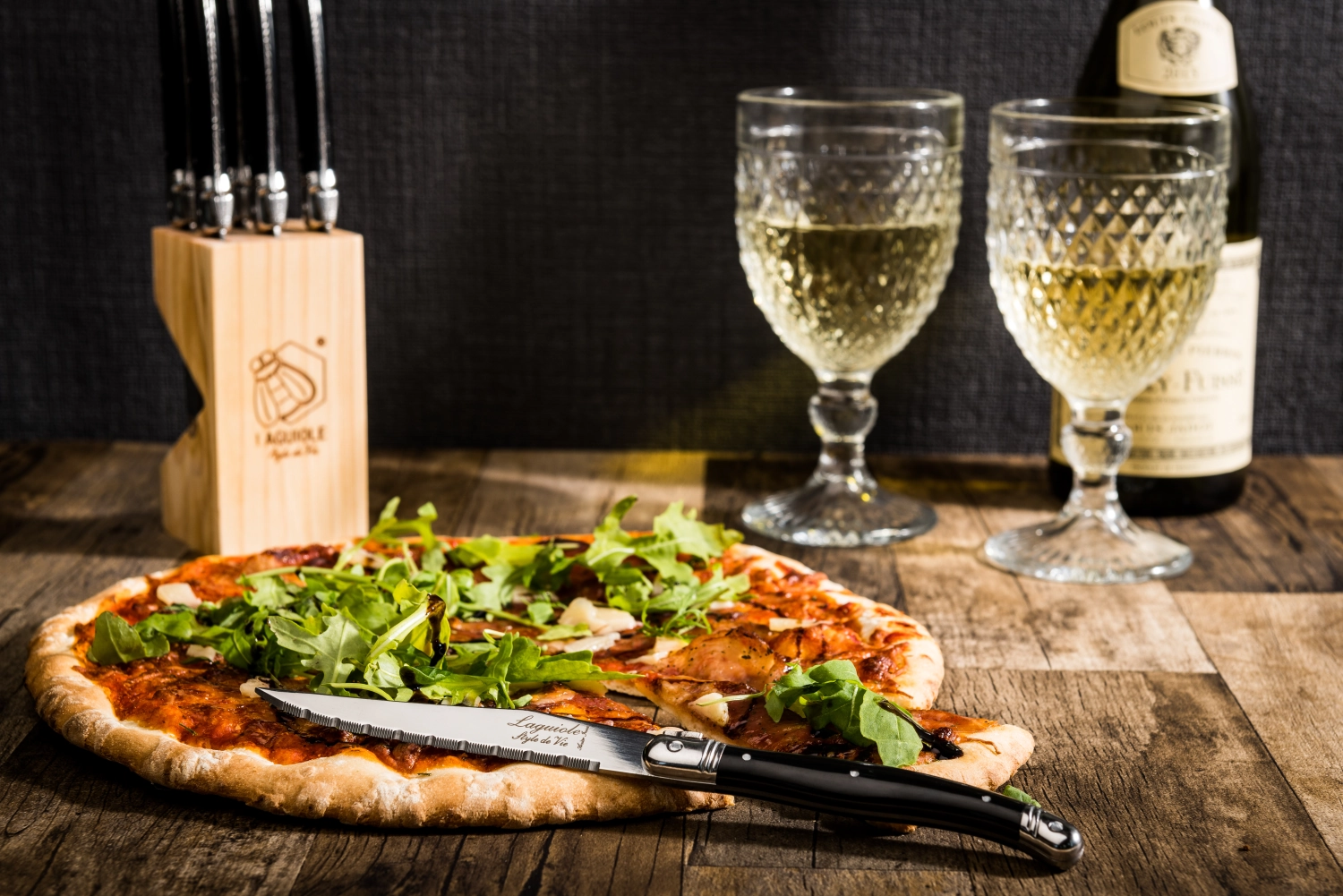 6tlg. Premium Line Steakmesserset mit Messerblock