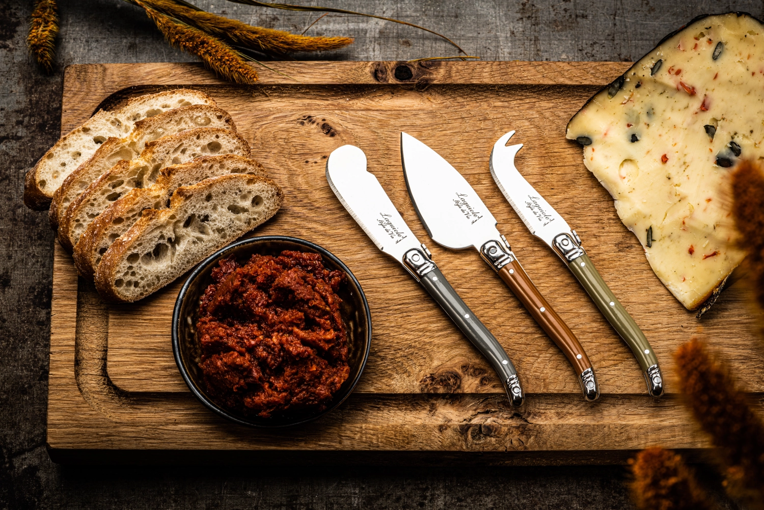 Set de 3 couteaux à fromage Premium Line