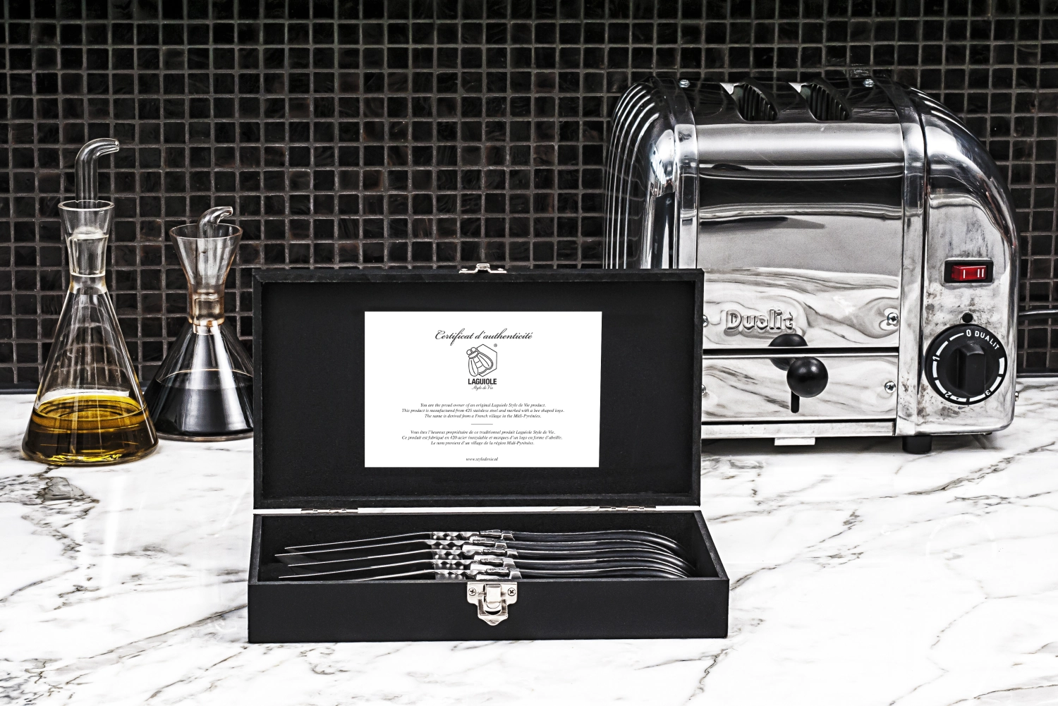 6tlg. Luxury Line Steakmesserset