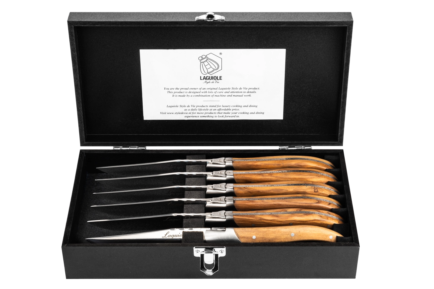 6tlg. Luxury Line Steakmesserset