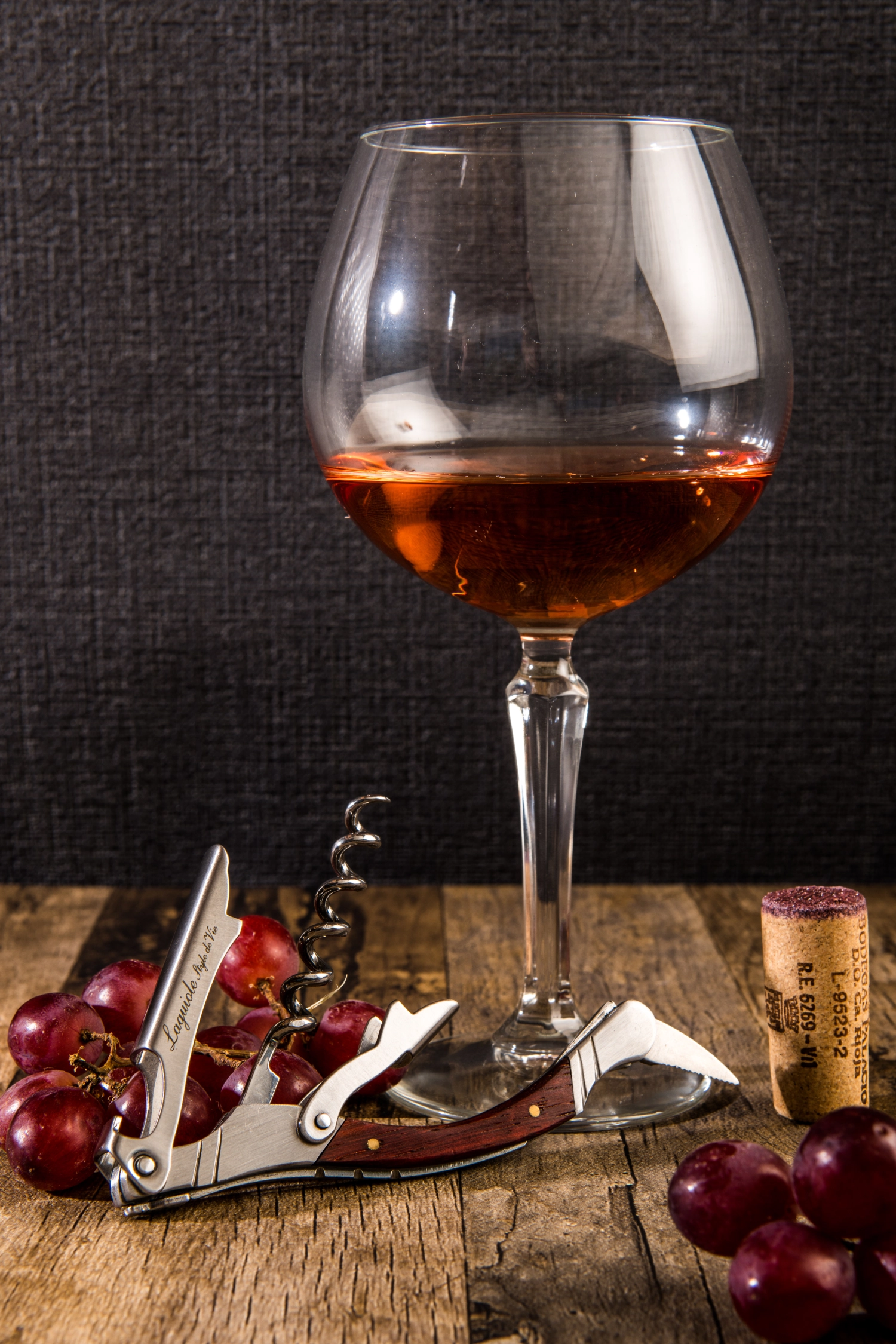 Luxury Line tire-bouchon rose